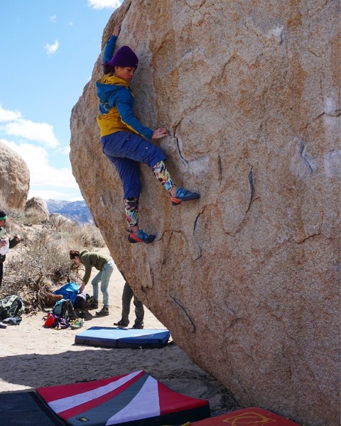 Celeste crushing the delicate moves of Birthday Left.