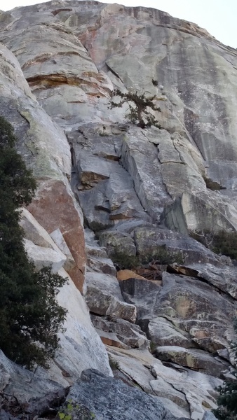 Rock Climbing in Lower Bulge Buttress, Tahquitz & Suicide Rocks