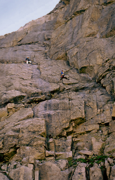P1 on the first ascent.