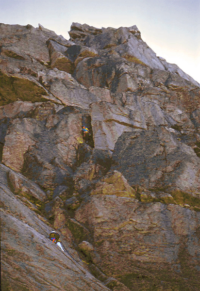 P2 on the first ascent.