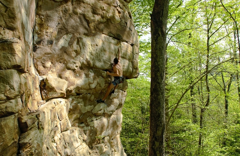 Say what you'll about the route and its name, but the rock quality is excellent.