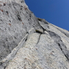 the 5.6 crack on the N summit of Shark's Nose