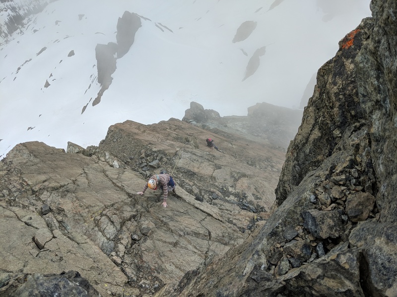 Coming up the last pitch