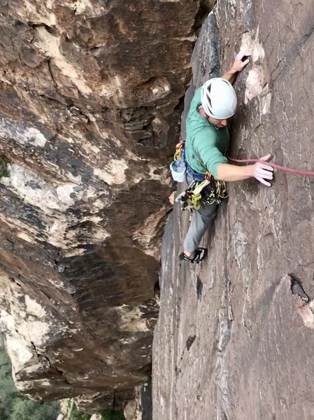 Nearing the top.