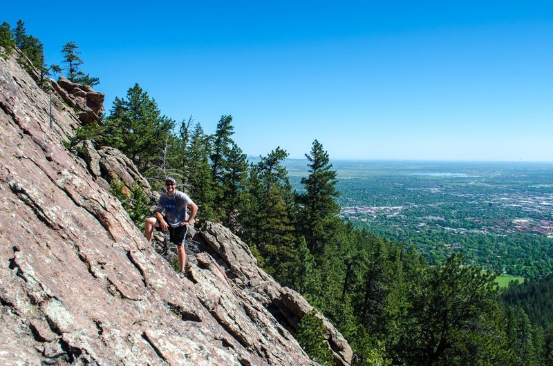 Fun route. Nice, easy climb.