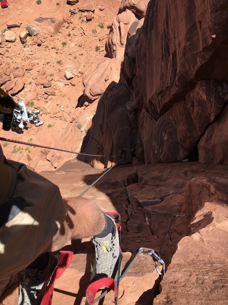 Just above the roof on pitch three!