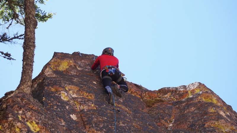 Daniel at the top!
<br>
<br>
Photo by Ben Allan