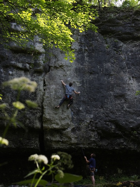 Entering the crux on Trash Talk