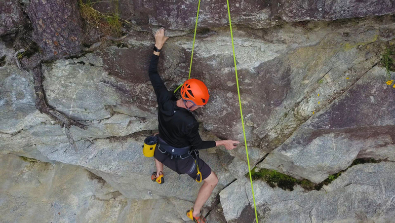Nice route to practice technique
