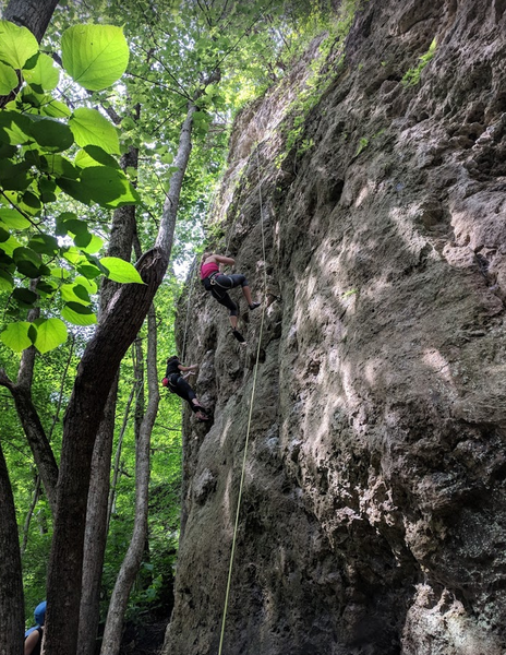 Rock Climbing in Shiprock, Pictured Rocks