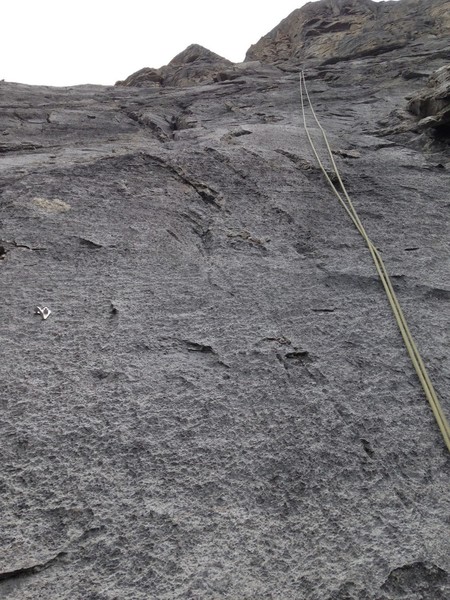 Looking up at pitch 3