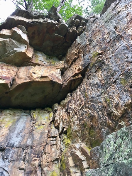 Scouting out Maury River Wall - looking forward to coming back for Vacuum