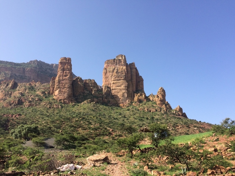 Hike up to the famed rock hewn church of Abuna Yemata (Gheralta)