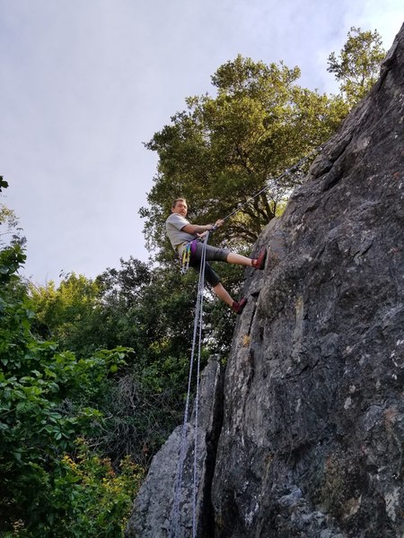 Shady Morning at Cleavage Rock
