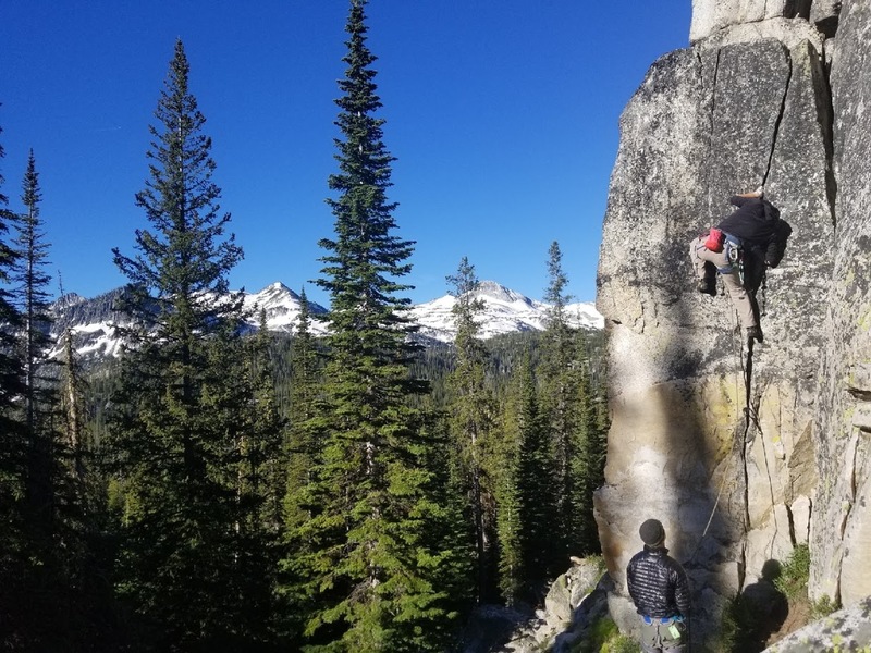 Rock Climbing in Horseshoe Lake, Northeast Oregon