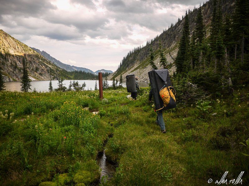 En route home in paradise (Kokanee Lake)