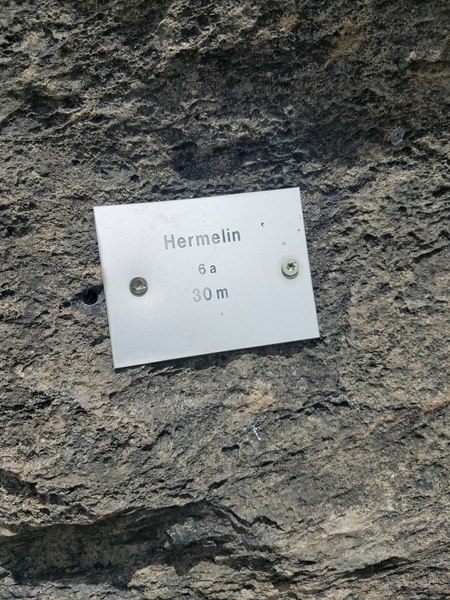 name plate of hermelin