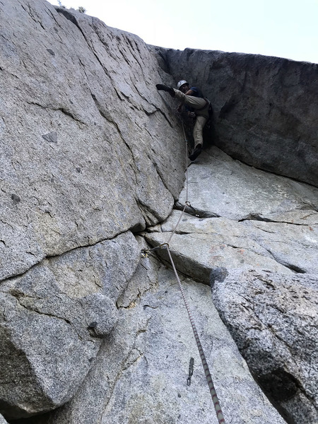 not quite ready for nina caprez/silbergeier, but still a nice no-hands rest before the crux moves. note the big footholds, the left of which really makes this route 10- imho.