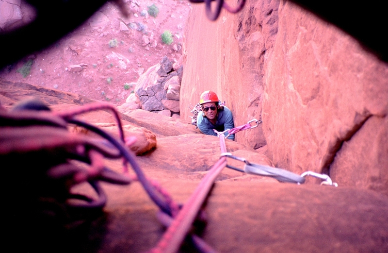 Looking down pitch 2 of 3 on this desert classic. ;)