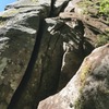 View from the Base of A Good First Trad Climb