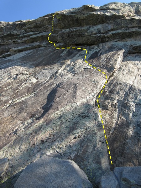 Start of the route.