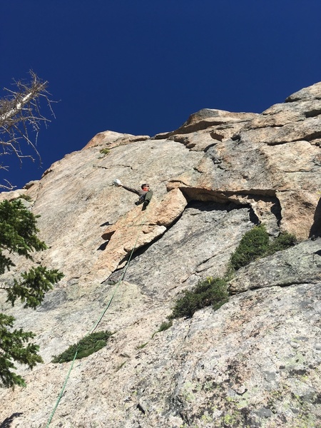 Tony on P1 (5.7) with the cowboy move. This is the same P1 as Sidewinder.