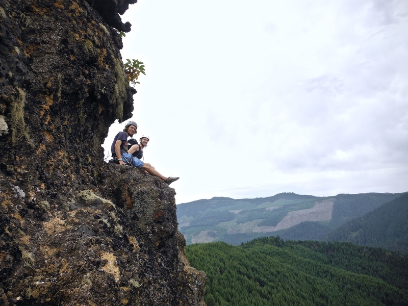 Daniel and Jake at the top!