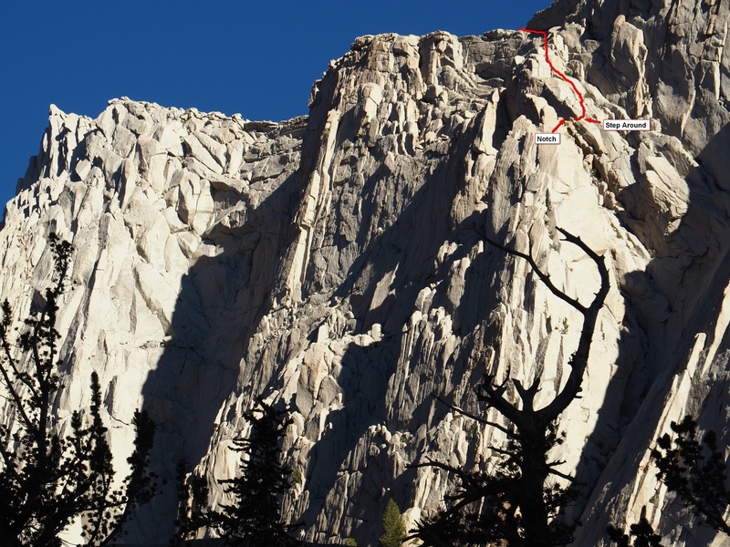Stemwinder - final pitch step around to slab