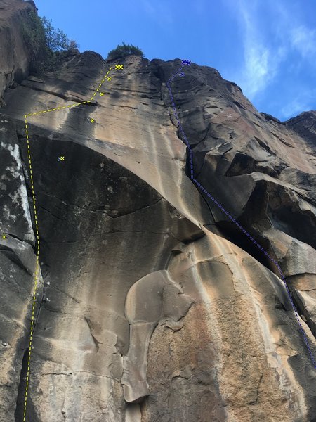 Left = Rick Ross Big Bosch.
<br>
Right = Trad Route.
