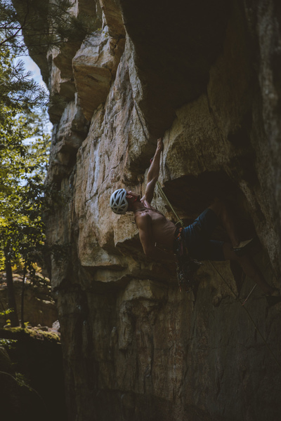the crux roof on 10,000 Restless Virgins