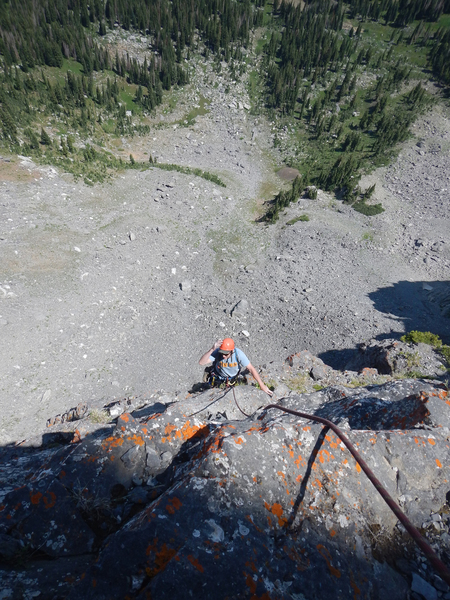 Dave Jenkins near the top