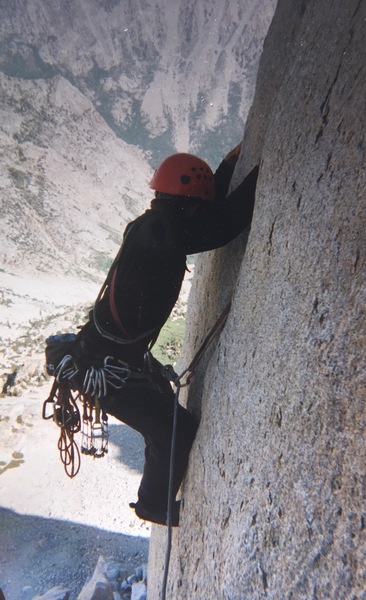 His first time on The Hulk (90’s)... a formation he earned the nickname “the Mayor of”..... Red Dihedral with Lisa Mather