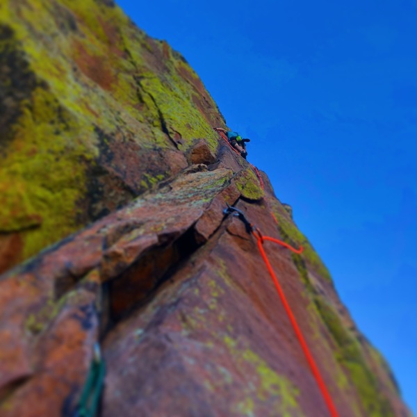 Jon Oulton on the pin ladder (P5).
<br>
<br>
PC: Danny Gilbert.