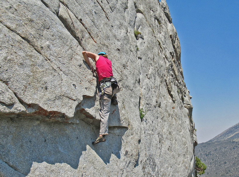 always amazed at how climbers solve a particular sequence differently. never thought of this crux as a mantle...