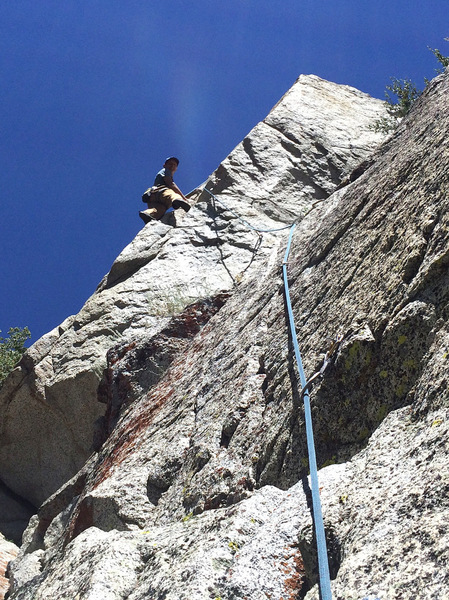 First ascent of Kick Aspen