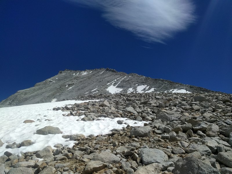 The Northwest Ridge of Mount Tyndall