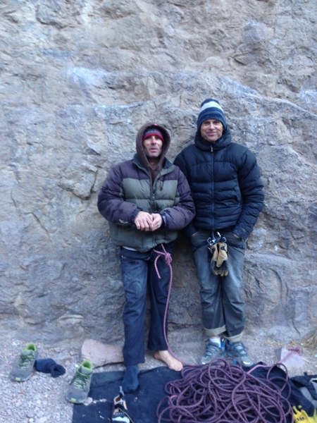 Matt Ciancio and Peter Croft, longtime buds....gorge day