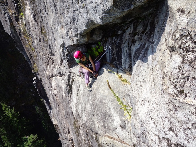 Cave at top of Pitch 5 (photo taken on rappel).