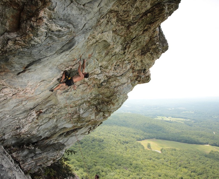 Rock Climb Super Crimp, Moore's Wall