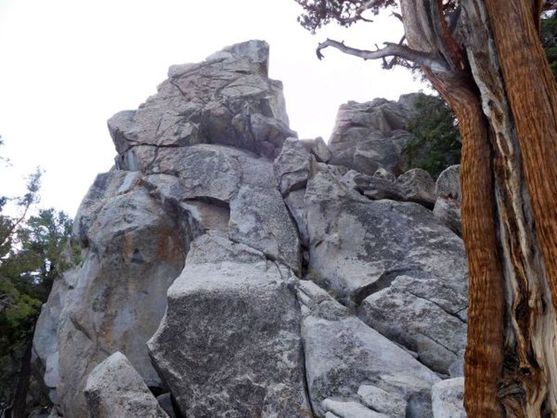 Rock Climbing in Onyx Summit Crag, San Bernardino Mountains