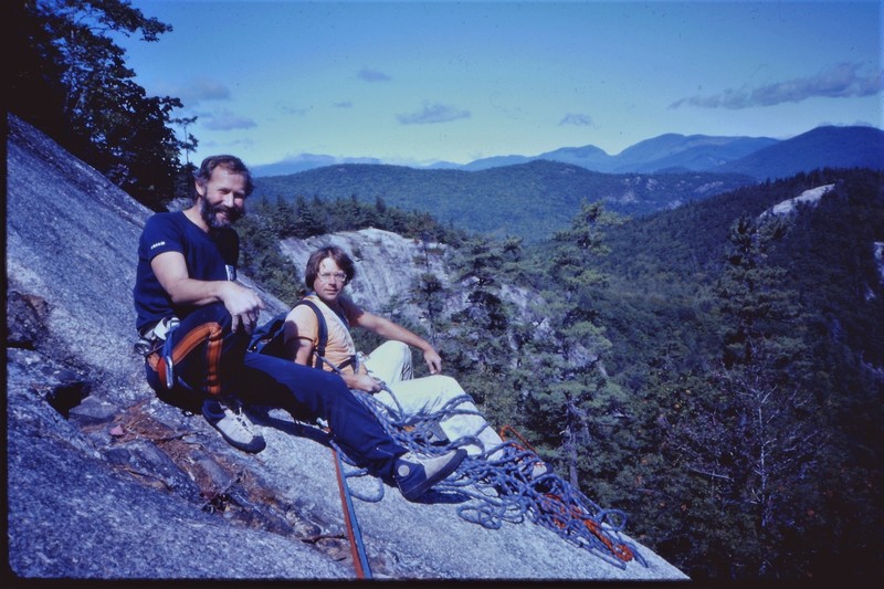Chris Bonington on Sliding Board