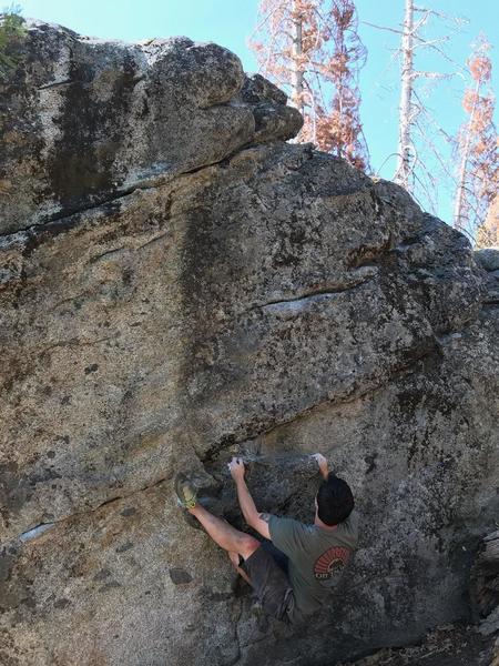 Heel hook before dyno