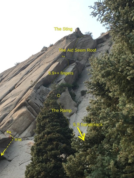 View from the base