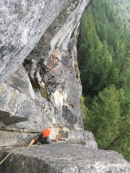 Topping out pitch 2