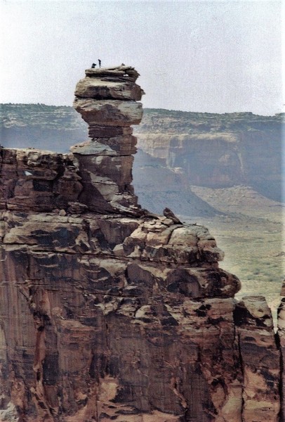 Paul Ross and Paul Gardner on the first ascent October 1999
