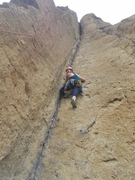 A good route for practicing gear placement!