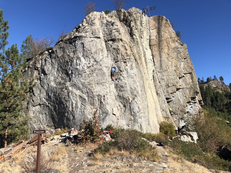 Rock Climbing in Southern Crags, British Columbia