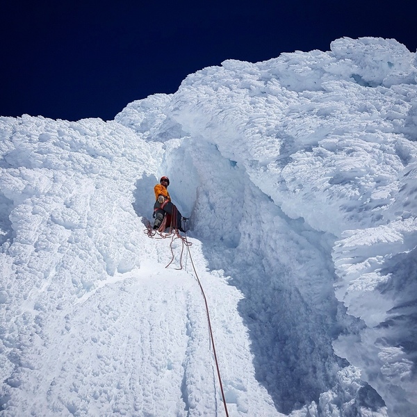 SE Buttress in more typical winter conditions