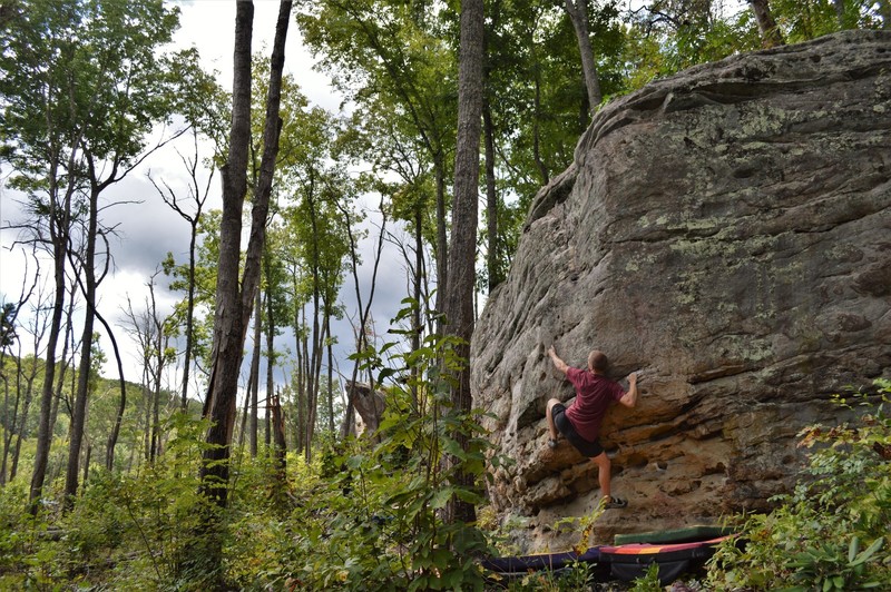 Jason climbing Portrait of Dorian Gray