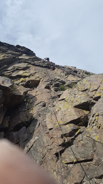 2nd ascent of Monoped, 6/1/2017.